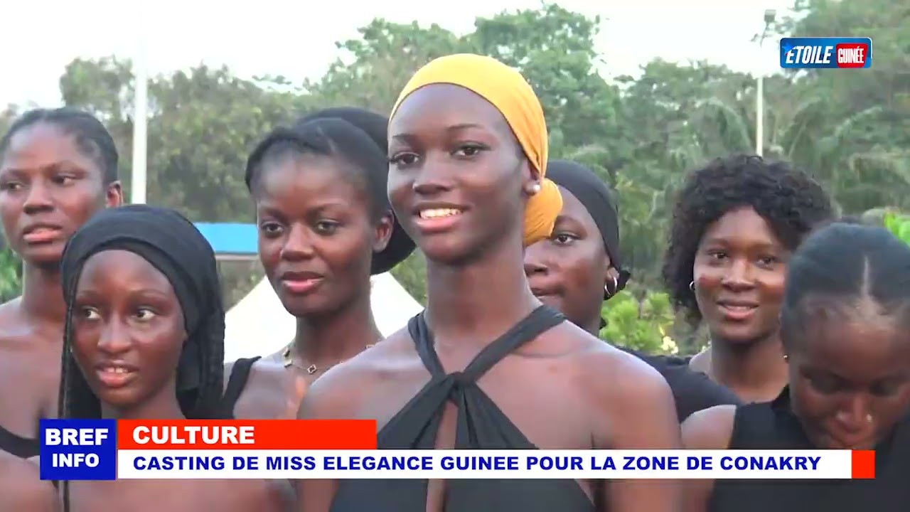 MISS ELEGANCE GUINEA CASTING FOR THE CONAKRY AREA