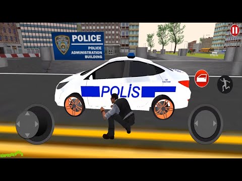 Gerçek Polis arabası oyunu 3D - Real Police Car Driving - Araba oyunu izle - Android gameplay