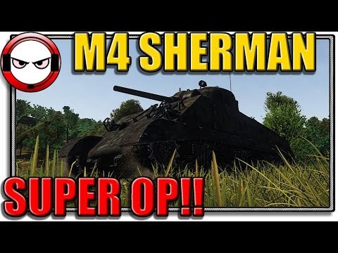 War Thunder Ground Forces - M4 Sherman is OP!