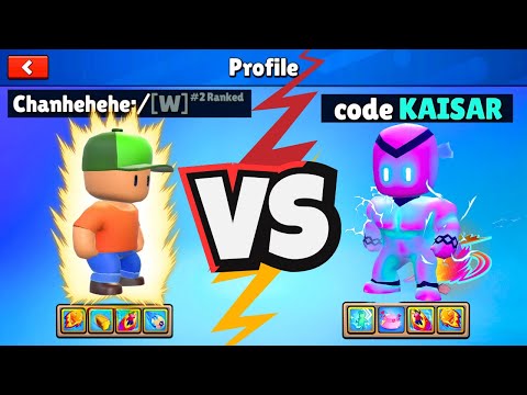 Facing the TOP GLOBAL #2 in STUMBLE GUYS!! 😱 Can I Win This Battle?!