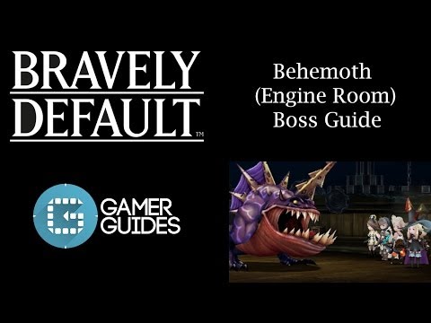 Bravely Default - Behemoth Fight