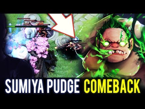 SumiYa Genius Pudge Perfect Hook Epic Comeback What A Game 7.10 Dota 2