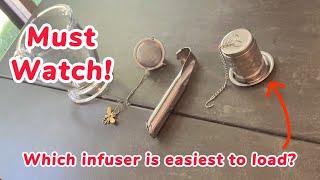 Which Tea Infuser is Easiest to Load? Mesh Ball vs. Steel Pi