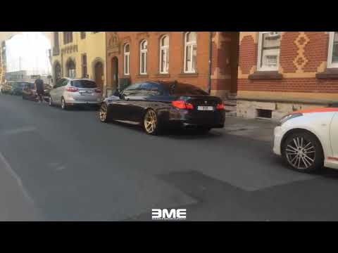 Waking up some germans 😂 Coldstart a straight piped BMW M5 F10!