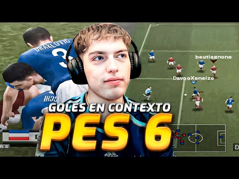 DAVOO XENEIZE REACCIONA A SU GOL MAS IMPORTANTE EN EL PES 6 (GOLES EN CONTEXTO)