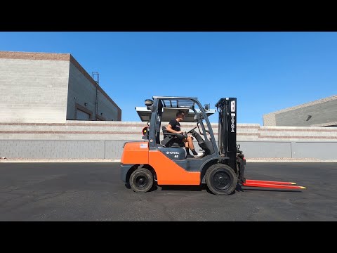 TOYOTA 8-Series 8FGU32 6,500lb LP (Propane) #9417 - Forklift For Sale