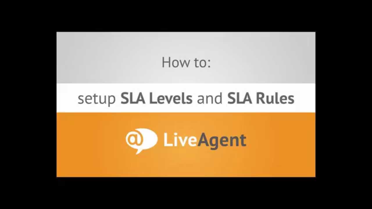 Thumbnail for How to Setup SLA in LiveAgent