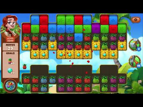 Lost Island Blast Adventure Level 2289 NO BOOSTERS - A S GAMING ✔️