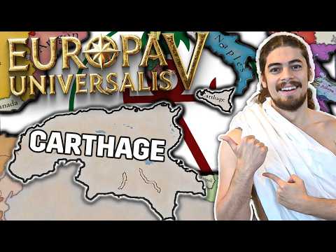 I formed CARTHAGE as TUNIS in EU5!