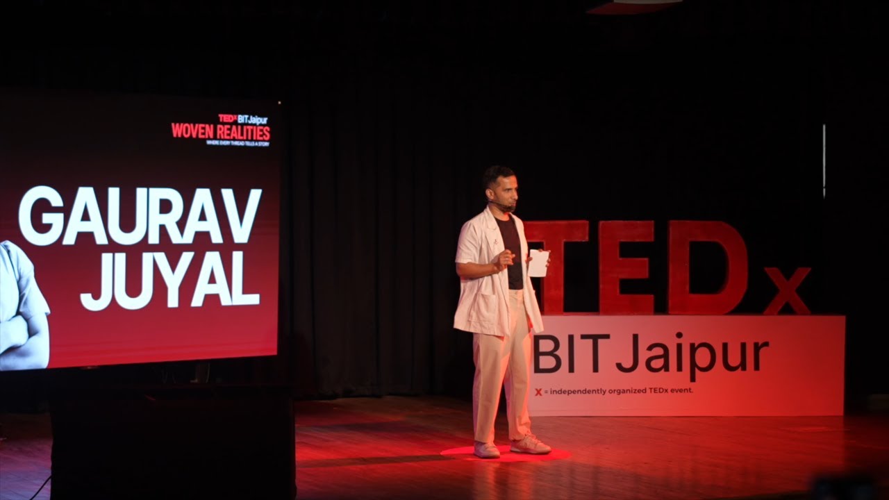 A Rocket Brain with Bicycle Brakes | Gaurav Juyal | TEDxBIT Jaipur