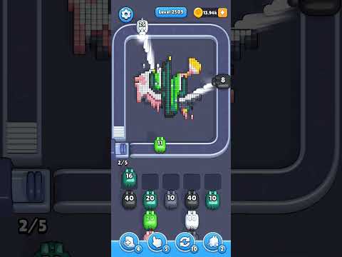 Pixel Flow Level 2509 Walkthrough