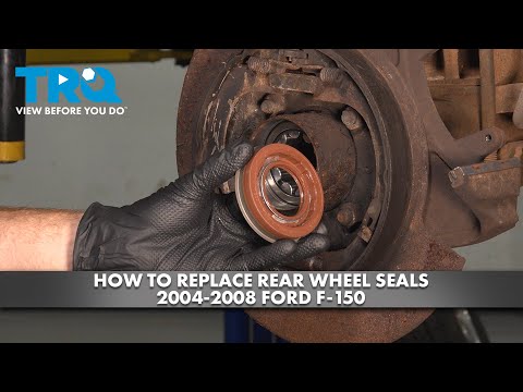 How to Replace Rear Wheel Seals 2004-2008 Ford F-150