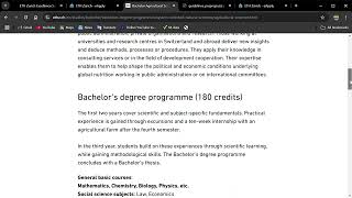 ETH Zurich Excellence Scholarship 2025-26 in Switzerland (Funded)  for both BS and MS + PhD