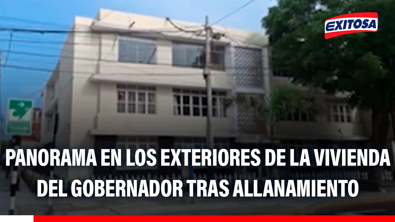 🔴🔵 Ciro Castillo: Panorama en los exteriores de la vivienda del gobernador tras allanamiento