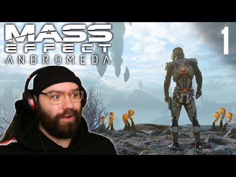 A New Galaxy Awaits! - The Beginning of Mass Effect Andromeda | Blind Playthrough [Part 1]