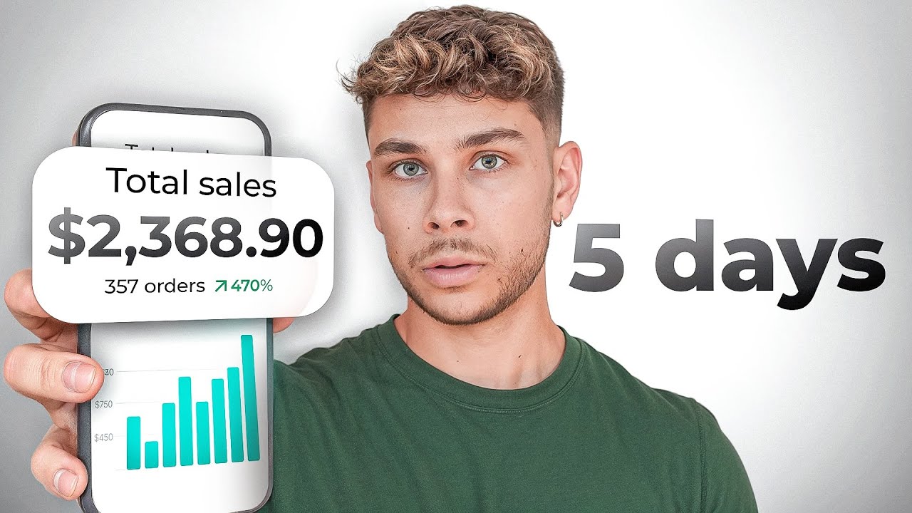 I Tried Dropshipping With $0 For 14 Days