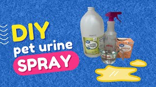 DIY pet urine spray