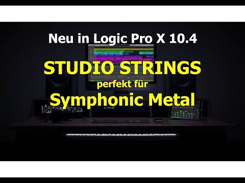 Neu in Logic Pro 10.4 - Studio Strings (deutsch/german)