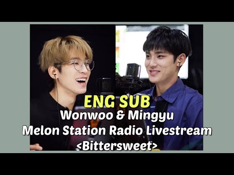 [ENG SUB/CC] 210528 SEVENTEEN - Wonwoo & Mingyu「Bittersweet」radio livestream @ Melon Station