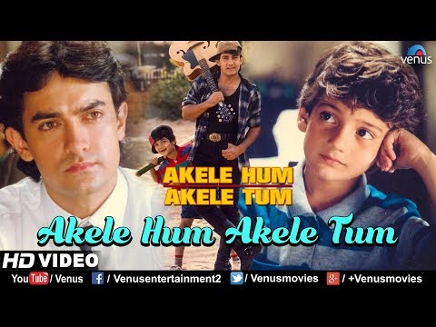 Akele Hum Akele Tum - HD VIDEO SONG | Aamir khan & Manisha | Udit Narayan & Aditya Narayan