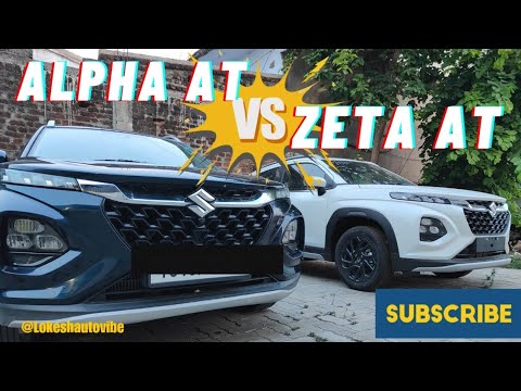 Fronx Alpha AT vs Zeta AT – Which Variant is Worth Your Money?  💰