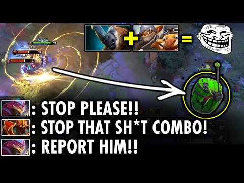 SUPER ANNOYING TECHIES!! NONSTOP DIRTY COMBO " Magnus + Techies" NONSTOP DELETE |  TECHIES OFFICIAL