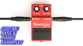 Video thumbnail for BOSS SP-1 Spectrum Demo by Pepe Music