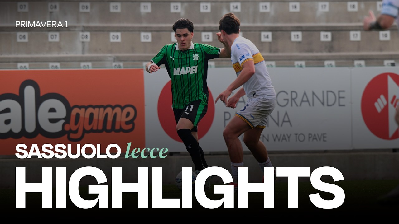 Sassuolo U20 vs Lecce U20 Highlights
