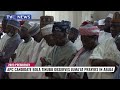 APC Canidate Bola Tinubu Observes Juma'at Prayers In Abuja