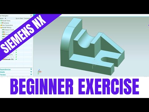 SIEMENS NX 12 ABSOLUTE BEGINNER TUTORIAL