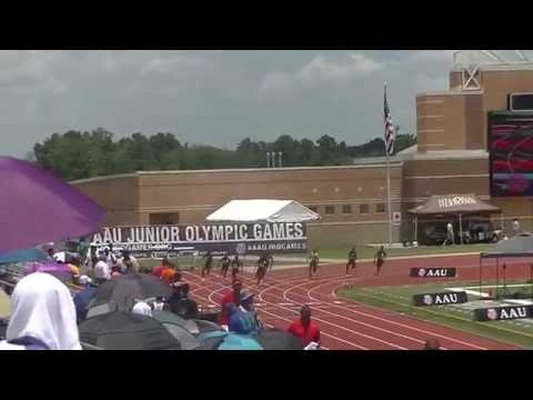 13yr Christian Leary 23.97s 200m Prelim 8 AAU Junior Olympics 2016