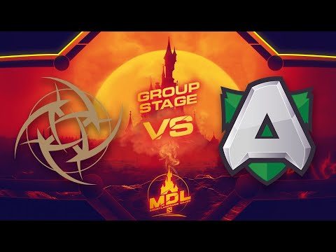 NiP vs Alliance Game 2 - MDL Paris Major EU Qualifiers: Group Stage