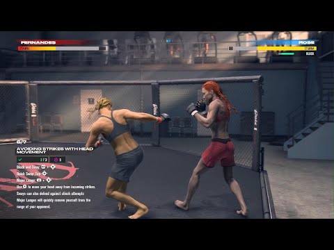 EA SPORTS UFC 5 Womens Career Mode part 1