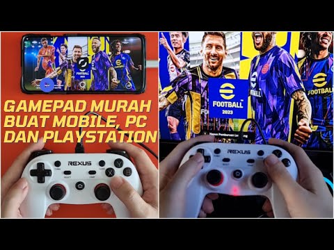An affordable gamepad similar to a PS4 controller for playing eFootball 2023 on Mobile, PC, and PS!