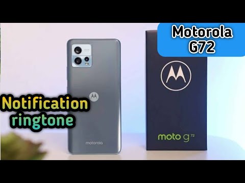 Notification Change In Motorola G72, Ringtone Notification Change In Motorola G72,