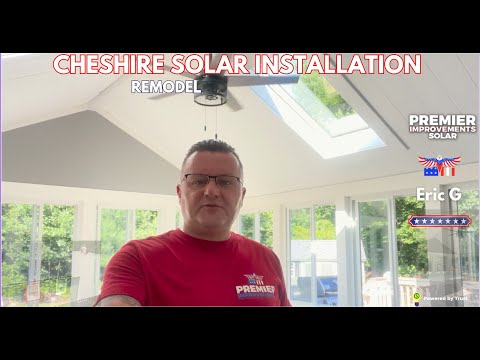 Cheshire REVISIT Solar | Siding | Porch Remodel 2023 | Premier Improvements Solar | CT Solar Company