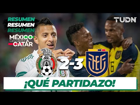 Highlights and goals | Mexico 2-3 Ecuador | International Friendly | TUDN