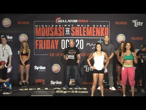 Ana Julaton vs. Lisa Blaine - Weigh-in Face-Off - (Bellator 185) - /r/WMMA