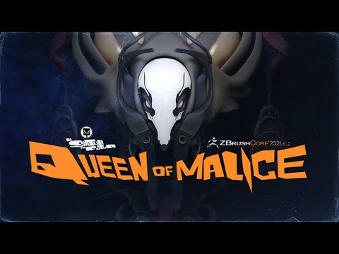 ZBrush Core 2021.6 | Timelapse Sculpt | "Queen of Malice" | La Spatule Du Futur