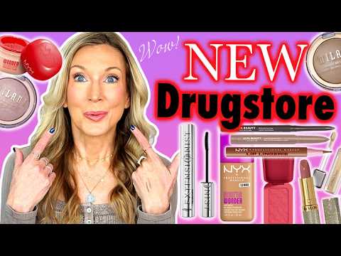 YOU HAVE TO TRY THESE! ALL NEW Drugstore Makeup! Tested on Mature Skin