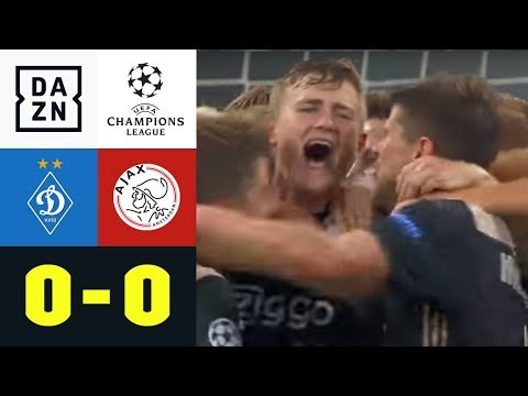 Ajax feiert Einzug in die Königsklasse: Dynamo Kiew - Ajax Amsterdam 0:0 | CL-Quali | Highlights