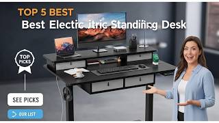 ✅ Top 5: Best Electric Standing Desk [Adjustable Height] { Reviews } #standingdesk