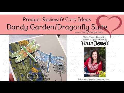 Dragonfly Cards & Dandy Garden Suite Product Review