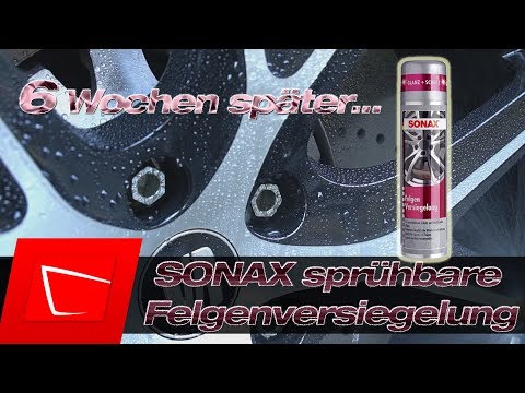 SONAX Rim Sealant 6 Weeks Conclusion - Seal rims easily and quickly