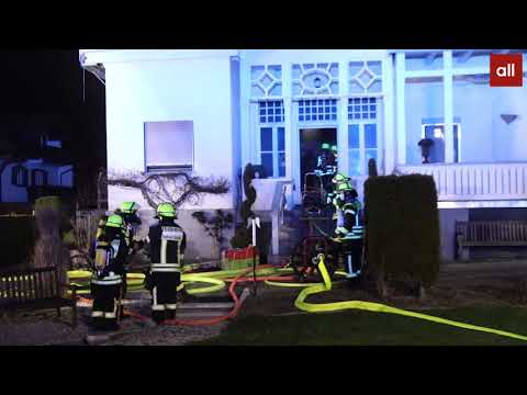 Großeinsatz der Feuerwehr in Oberstdorf