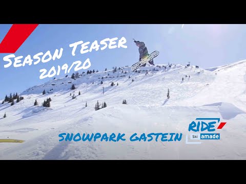 RIDE Ski amadé – Snowpark Gastein Season Teaser 2019/20 – Snowboard