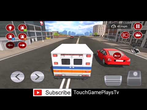 American ambulance Emergency Simulator 2021 | TouchGamePlaysTv
