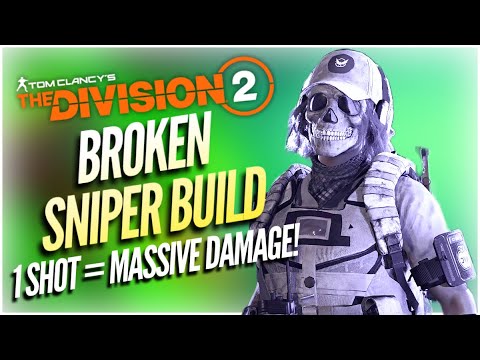 The Division 2 Best Solo PVE Sniper Build with Insane Damage & Survivability!