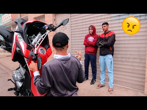 JOE PUBLIC HANDED OVER THE MOTORCYCLE THIEF