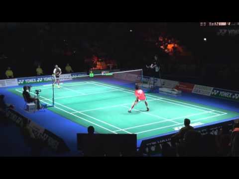 [Highlights] Badminton Lin Dan vs Simon Santoso 2012 German Open